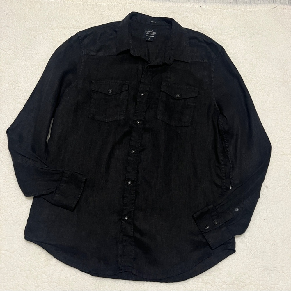 Lucky Brand Linen Shirt